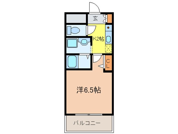 エミ－ル泉の物件間取画像